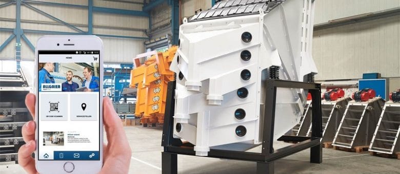 Allgaier ProcessApp for MSizer, TSM/tsi and VRS | RecyclingInside