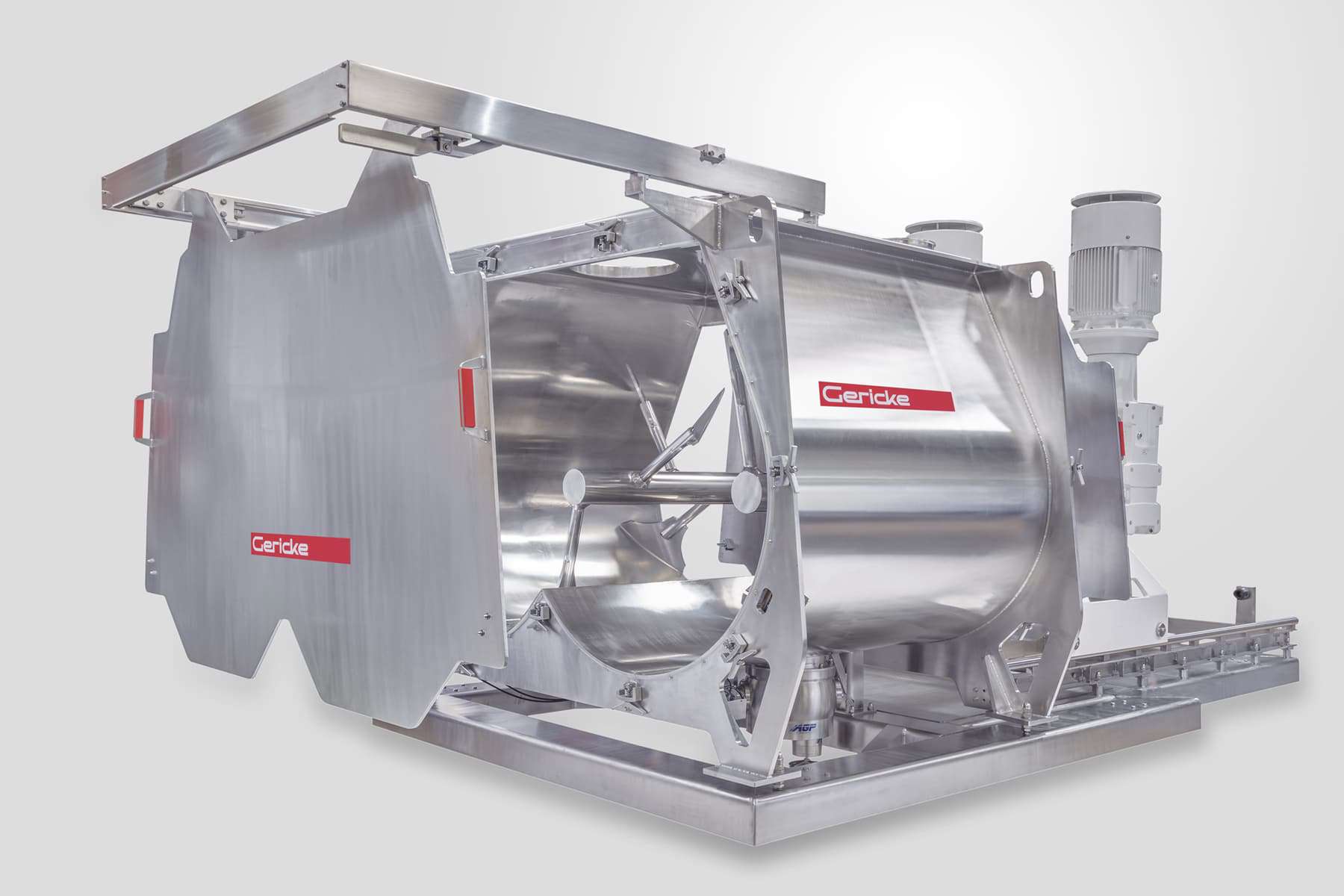Hygienic Multiflux® GMS Mixers Form Fluidized Bed