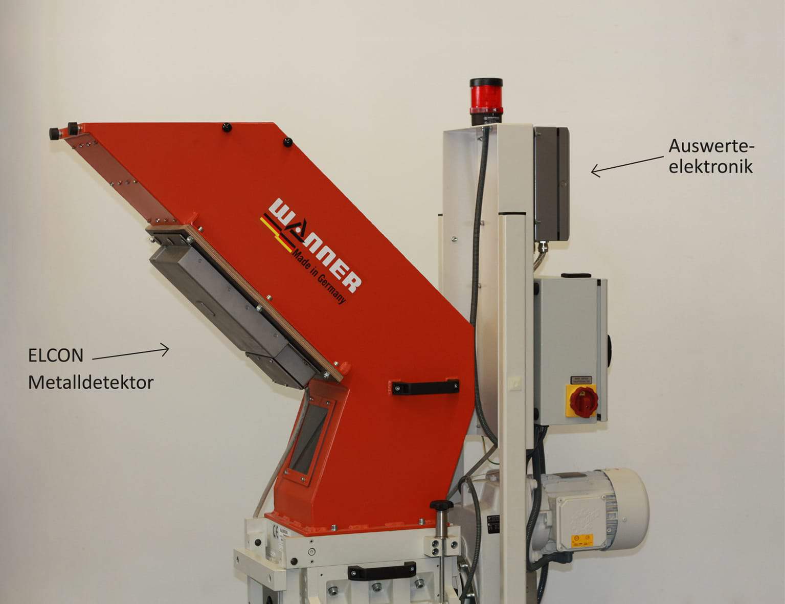 Metal Detector Protects Wanner Granulators From Damage