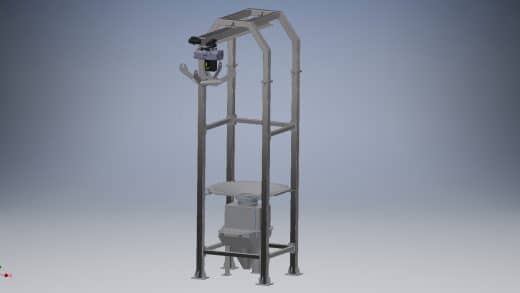 Big-Bag Unloader for pellets