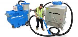 VAC-U-MAX Introduces New Continuous-Duty Industrial Vacuum Cleaner ̶ Model 1050 Doubles the Suction Power and Vacuums up to 10,000 lbs/hr (4,500 kg/hr) of Heavy & Abrasive Materials including Steel Shot, Grit, Foundry Sand and Cement