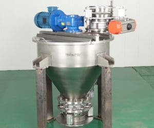 Efficient and Versatile Blending Machine for Batch Mixing of Free-Flowing Powders