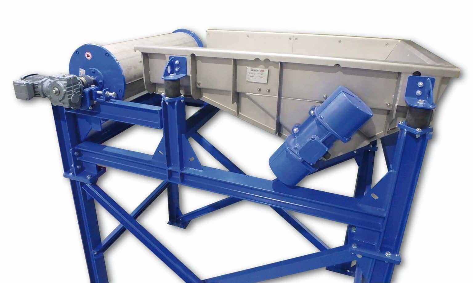 Vibratory Conveyor with Integrated Drum • BulkInside