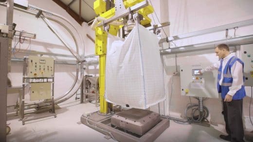Spiroflow’s CTE Bulk Bag Filler – The Ideal Solution for Powdered Milk