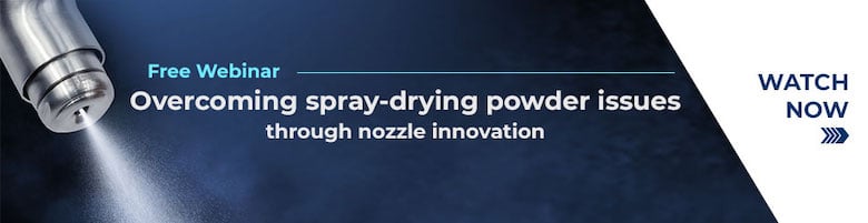 Webinar: Overcoming Spray-Drying Powder Issues Through Nozzle Innovation