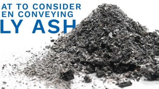 What To Consider When Conveying Fly Ash