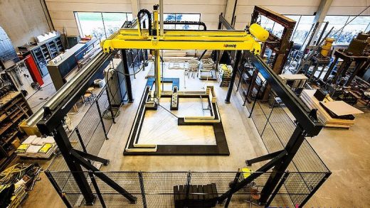 Van Beek Screw Conveyor Component of Revolutionary 3D Concrete Printer