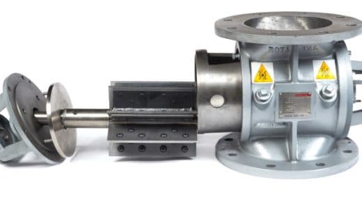 Gericke RotaVal EHDM Rotary Valve Designed For Abrasive Powders