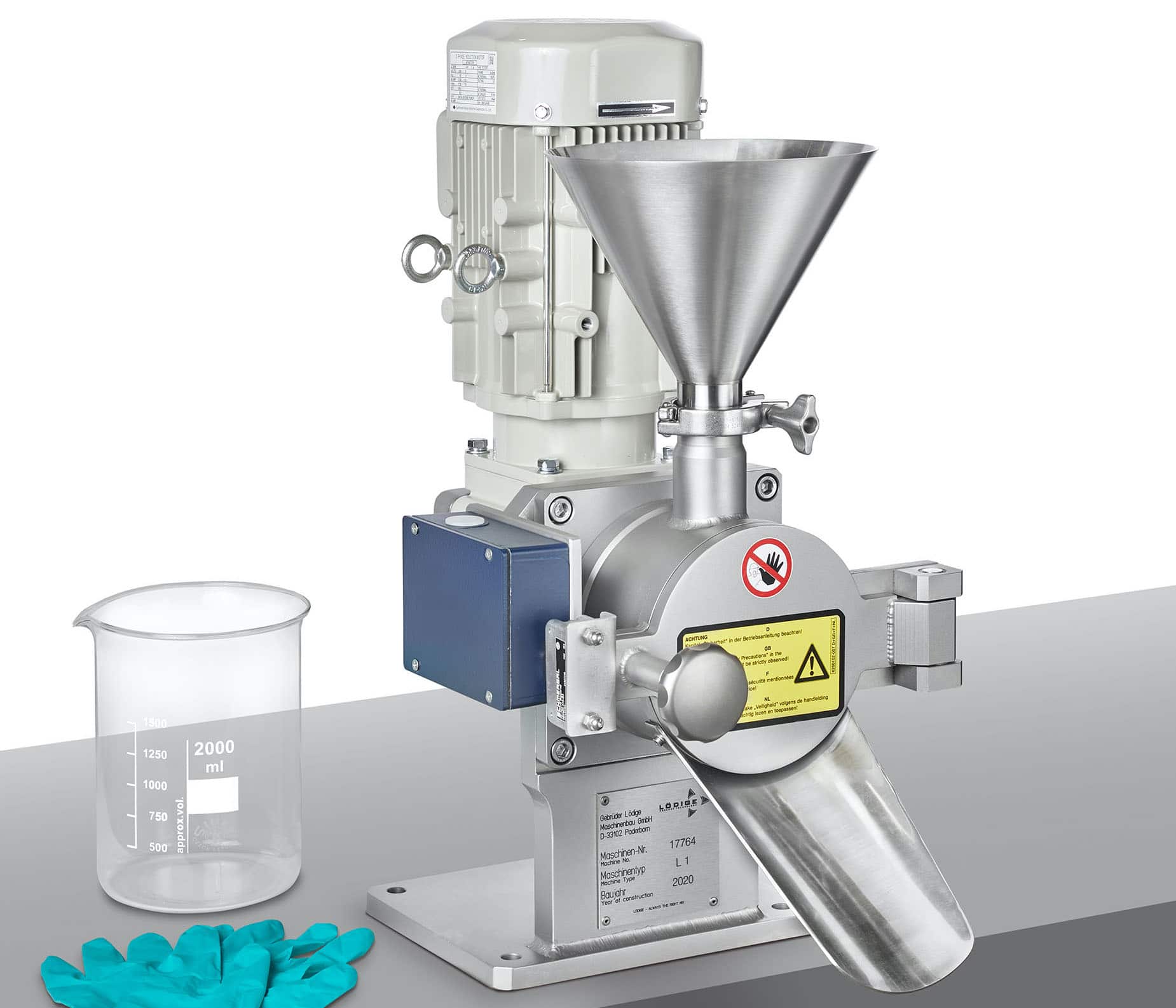 Lödige Builds the Smallest Machine in its Company History