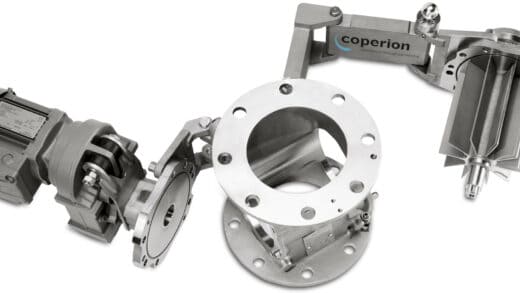 Coperion ZRD Hygienic Rotary Valve Designed for Size Reduction Applications