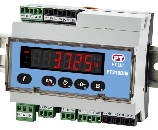 Smart indicator PT210 for Industrial Weighing Process Applications