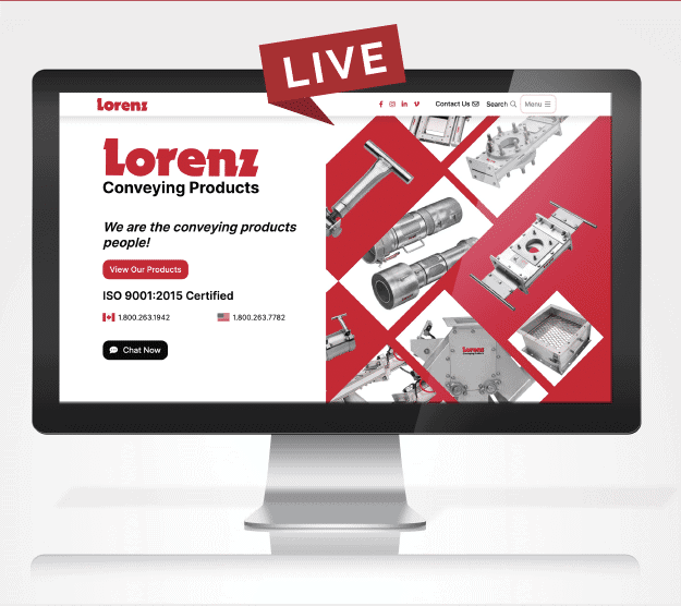 Lorenz has a new website