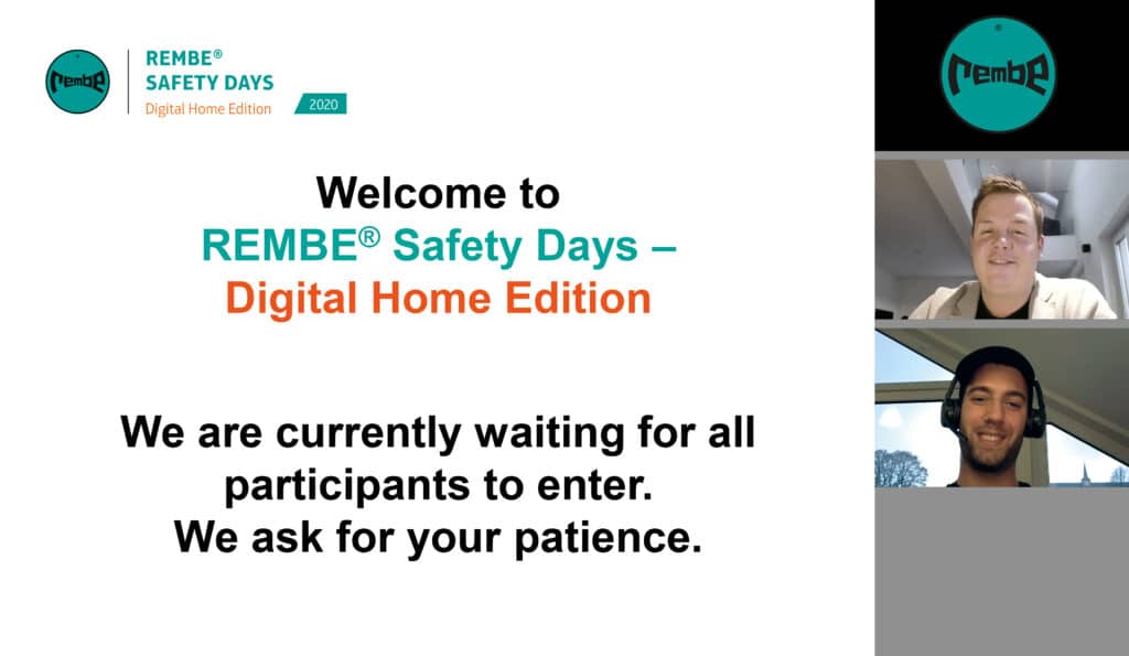 REMBE Safety Days Digital Home Edition – Online Training By Experts