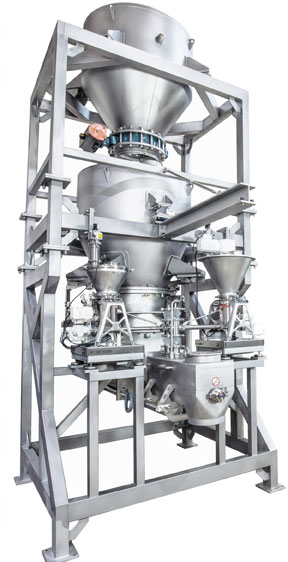 Gericke Integrates Feeding with Mixing on Compact Footprint