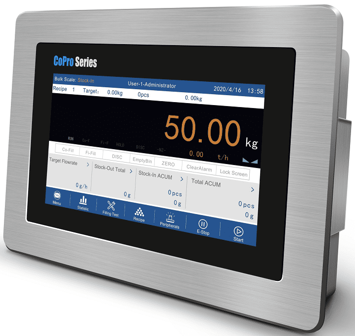 Panel Mounted Weighing Controller GMC-P7 for Packing, Bulk Scale and Batching Scale