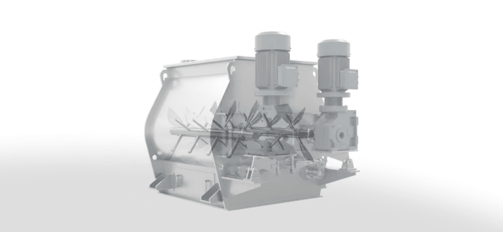 PerMix PFB Dual Shaft Fluidized Zone Mixer