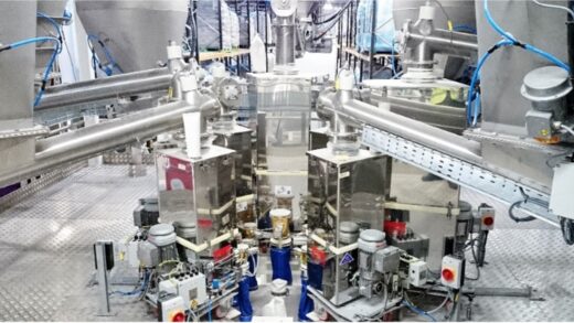 Large Bakery Silo Transfer to Multiple Feeders System