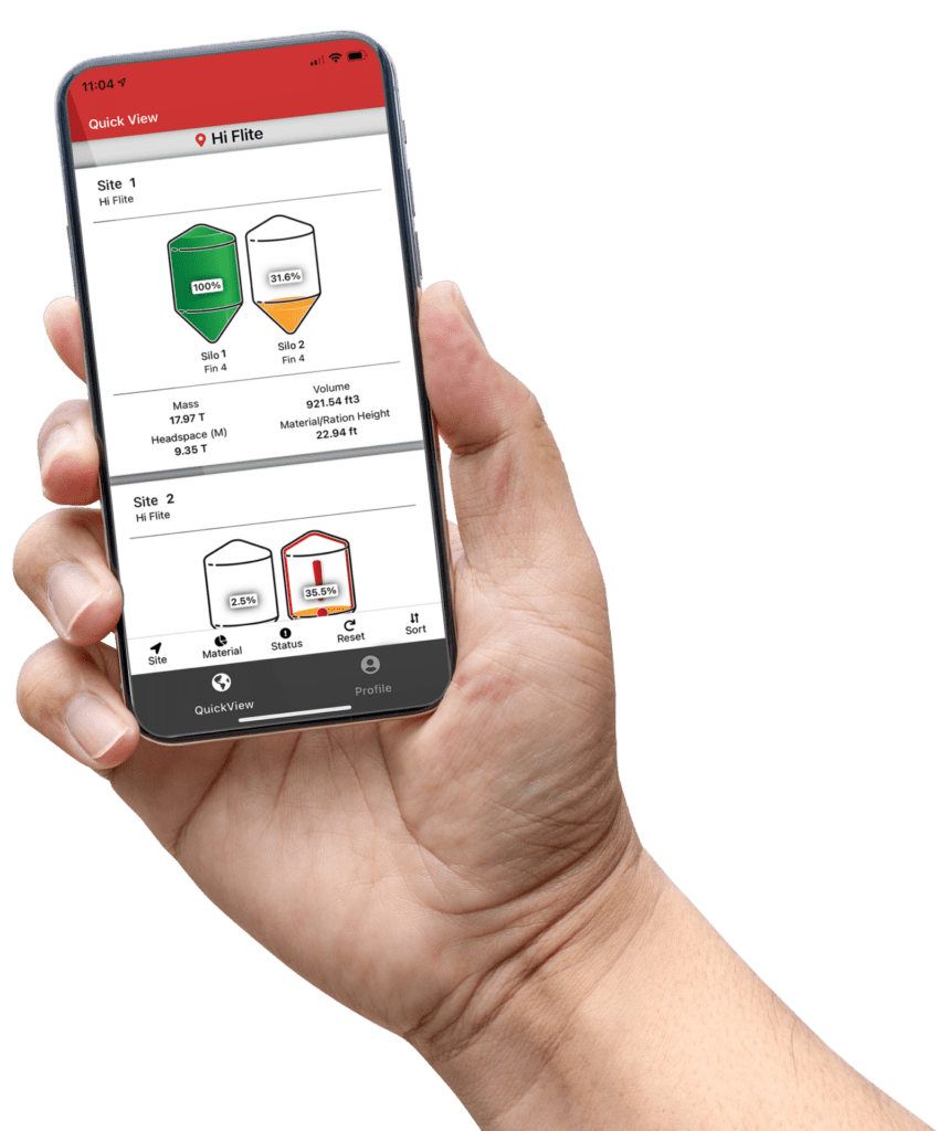 Get Bulk Solids Silo Inventory to Your Phone