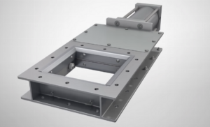 Vortex Roller Gate for Handling Dry Bulk Material in Gravity Flow Applications