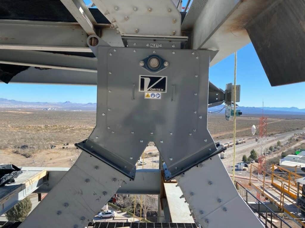 Vortex Chute Diverters Handle Lime and Limestone • BulkInside