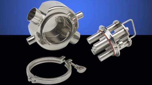 Double Wall Modular Magnet Filter for Chocolate