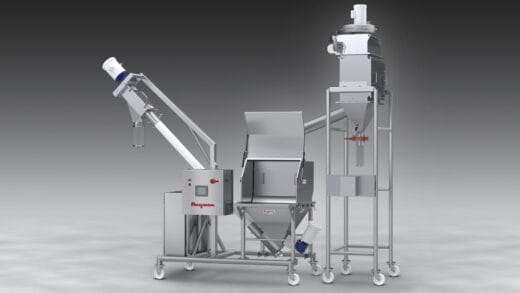 Portable 3-A Dairy Dumping-Conveying System