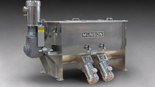 Sanitary Paddle Blender Imparts Shear