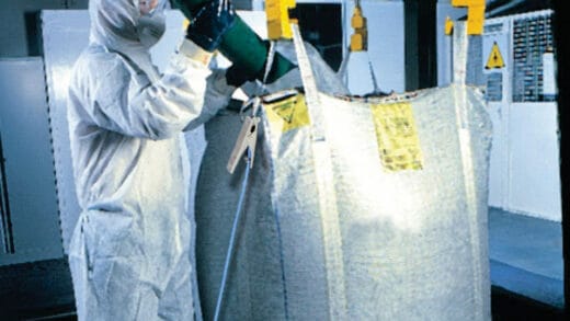 Risk of Electrostatic Ignition during FIBC Discharging Operations