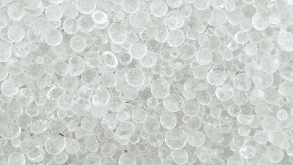 shows SEM micrographs of the surfaces of the silica gel as a function