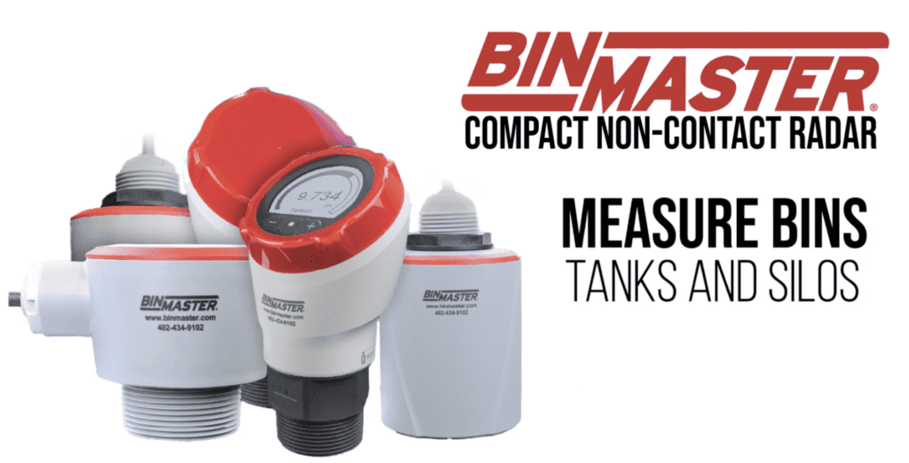 BinMaster Compact Radar Level Sensor
