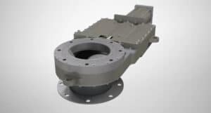 The Vortex HDP Gate Ideal for Abrasive and Sticky Materials