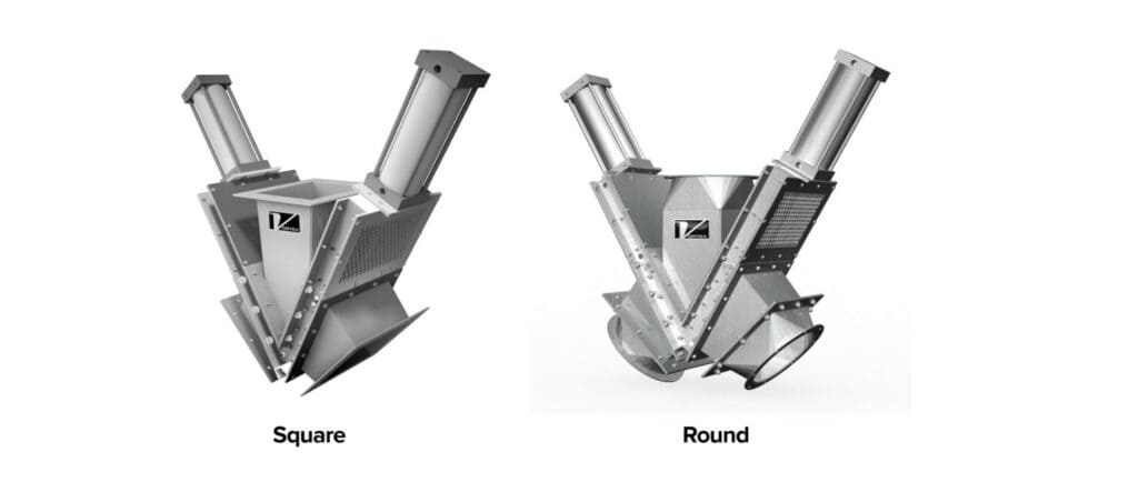 The Vortex® Gravity Vee Diverter™ Valve