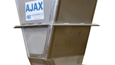 Ajax Equipment Feed Hoppers & Screw Feeders for Atomising Systems Limited