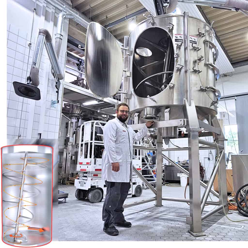 amixon® Gyraton® Mixer: Precision for Large Batch Mixing