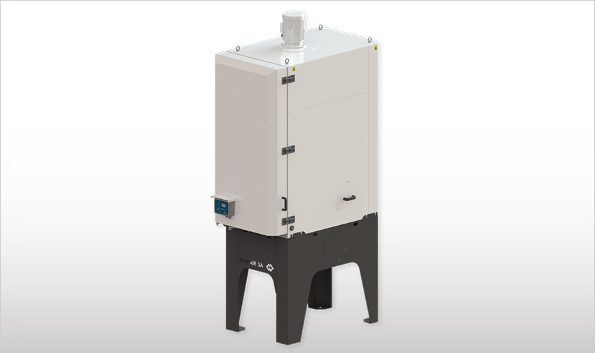 New WAMAIR® Stand-Alone: Efficient Dust Filtration with Low Emissions