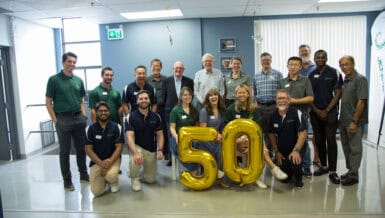 Jenike & Johanson’s Canadian Office Marks 50 Years of Innovation in Bulk Solids Handling