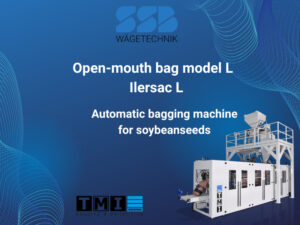 Efficient Seed Filling With The Model L Automatic Open Bag Machine For Soybean Seeds