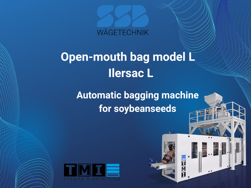 Efficient Seed Filling With The Model L Automatic Open Bag Machine For Soybean Seeds