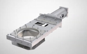 The Vortex® Clear Action Gate™ is a game-changer in material handling, designed to enhance efficiency and reliability in conveying systems