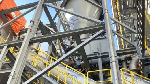 Sulphur Handling Solution for Mining and Fertilizer Production: Laitex Delivered System to Yara Finland