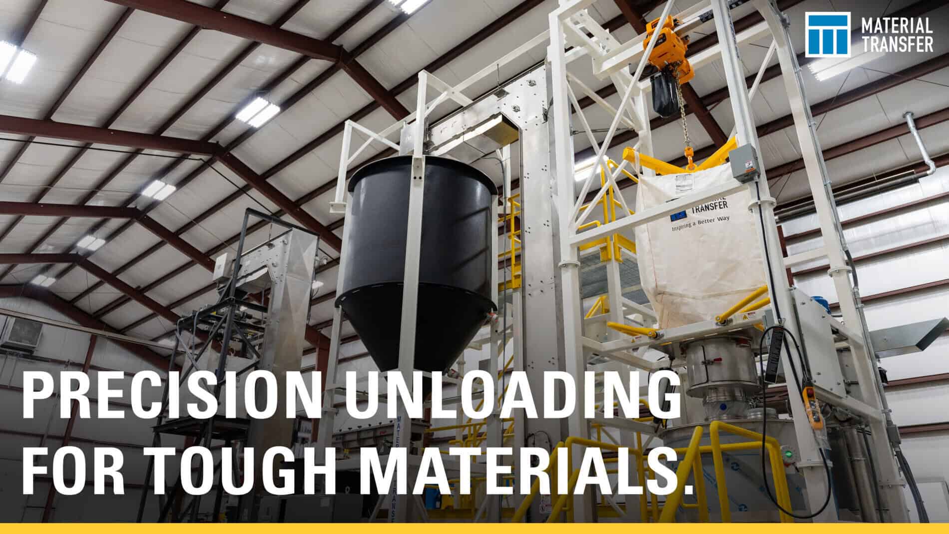 Custom Ceramic Pellet Handling Bulk Bag Unloading System • BulkInside