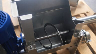 Bespoke Flexible Screw Conveyor for Wastewater Processing