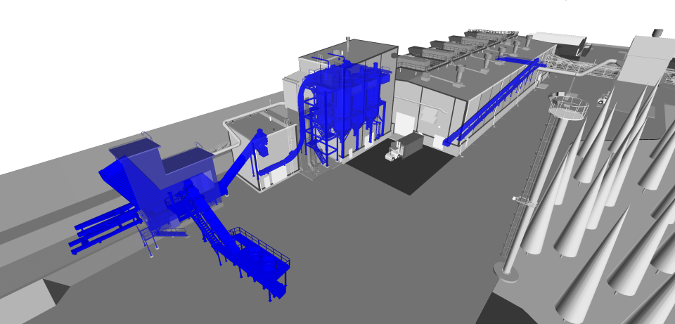 Biocoke Pelletizing Plant