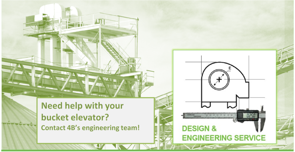 The Impact of Bucket Projection and Pulley Diameter on Elevator Discharge Performance