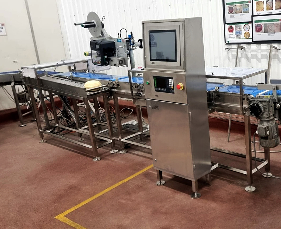 Automated Cheese Weighing System