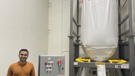 Earth-Friendly Manufacturer Cleans Up Bentonite Clay Handling with Dust-Free Bulk Bag Unloader and Conveyor