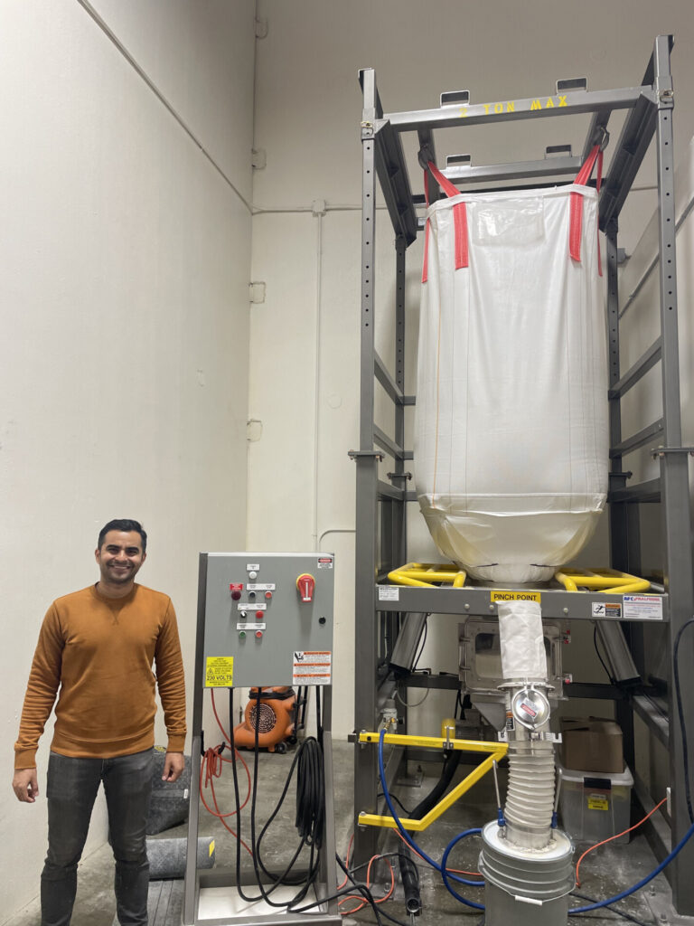 Dust-Free Bulk Bag Unloader