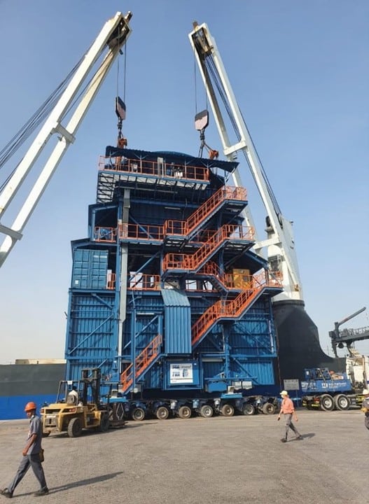 InterHop: Efficient and Dust-Reduced Bulk Handling